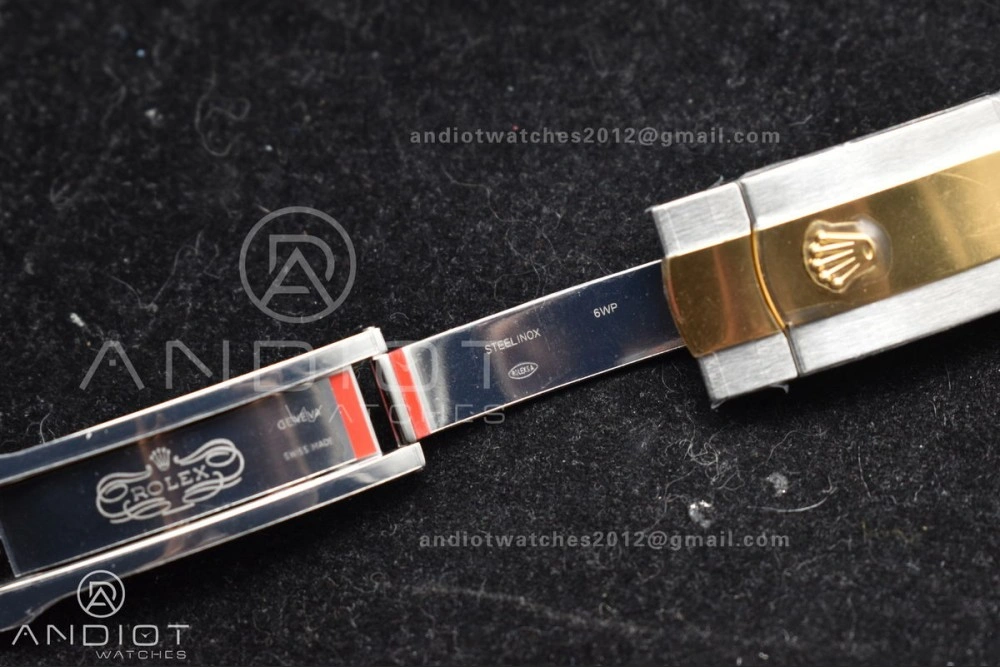 DateJust 36 126233 Clean 1:1 Best Edition 904L Steel Black Diamonds Dial on SS YG Jubilee Bracelet VR3235