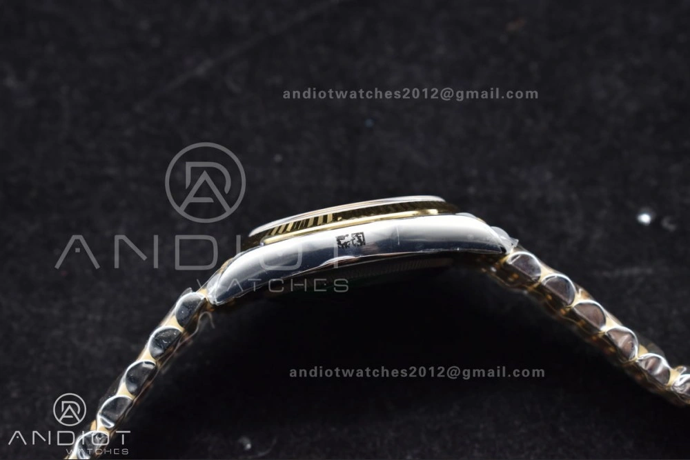 DateJust 36 126233 Clean 1:1 Best Edition 904L Steel YG Diamonds Dial on SS YG Jubilee Bracelet VR3235