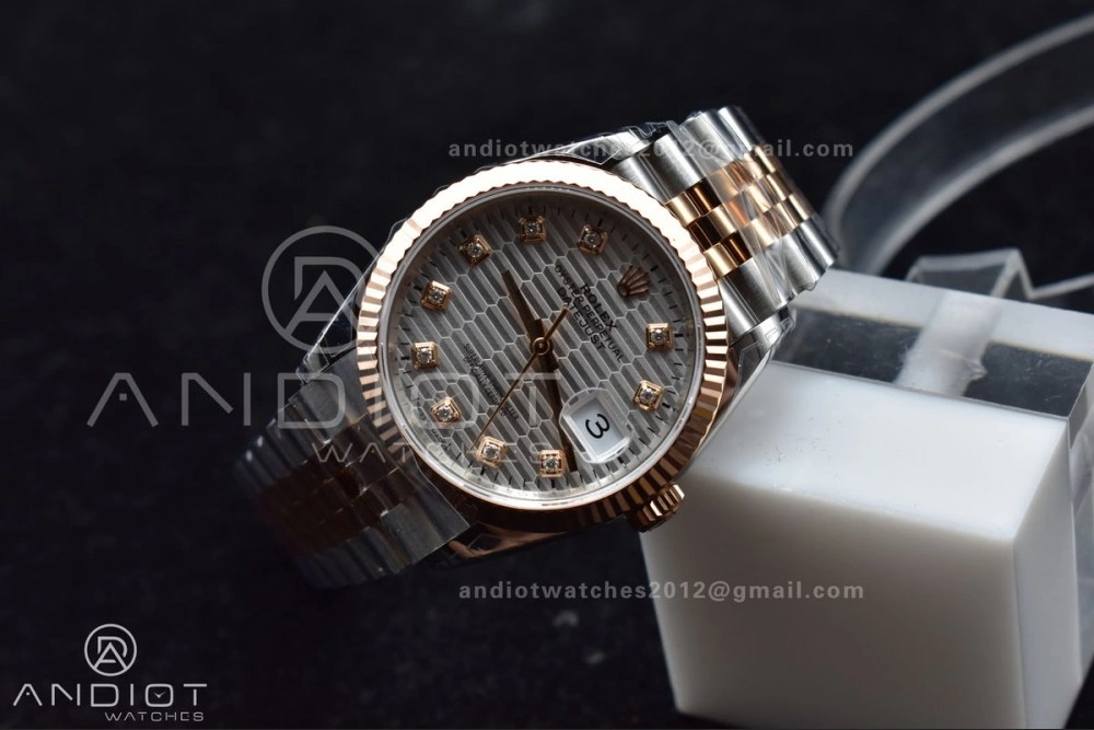DateJust 36 126234 904L SS VSF 1:1 Best Edition Silver Dial Diamond Markers On Jubilee Bracelet VS3235