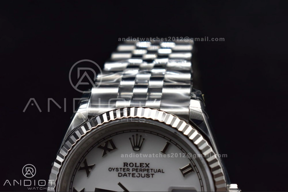 DateJust 36 126234 904L SS VSF 1:1 Best Edition White Dial Roman Markers on Jubilee Bracelet VS3235