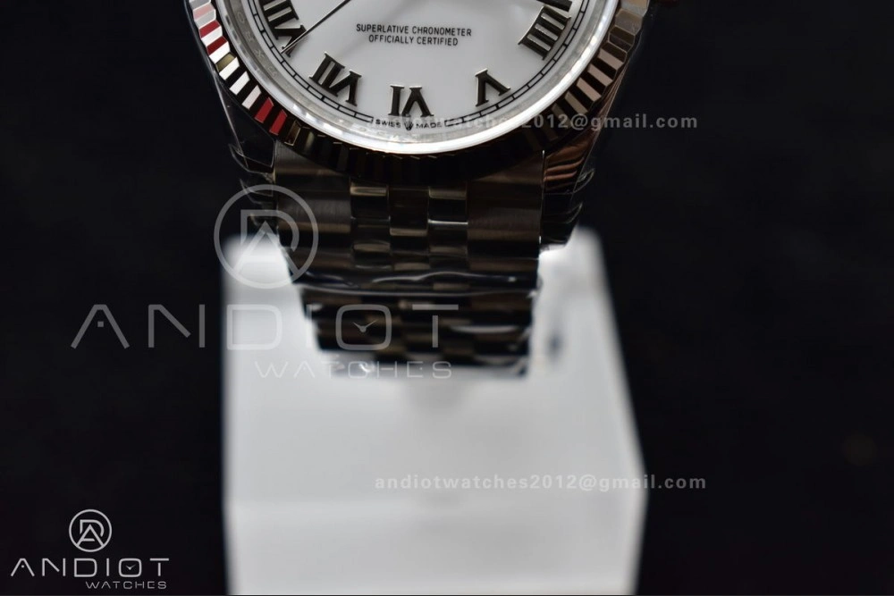 DateJust 36 126234 904L SS VSF 1:1 Best Edition White Dial Roman Markers on Jubilee Bracelet VS3235