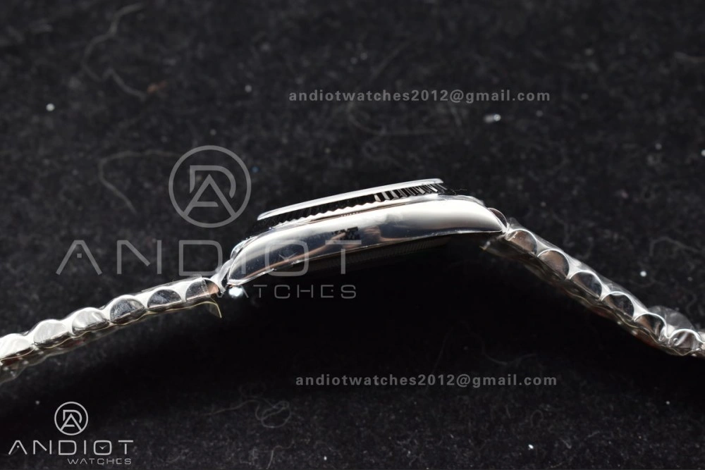 DateJust 36 126234 Clean 1:1 Best Edition 904L Steel Black Stick Dial on Jubilee Bracelet VR3235