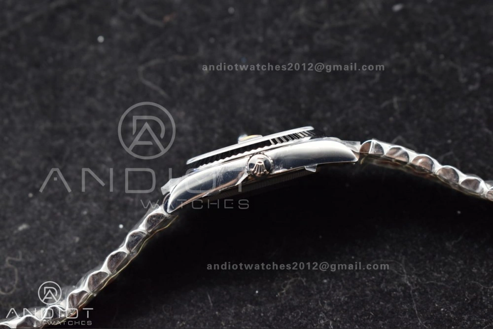 DateJust 36 126234 Clean 1:1 Best Edition 904L Steel Black Stick Dial on Jubilee Bracelet VR3235