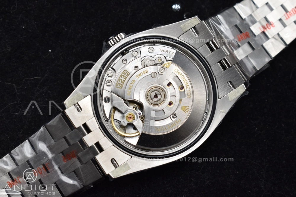 DateJust 36 126234 Clean 1:1 Best Edition 904L Steel Black Stick Dial on Jubilee Bracelet VR3235