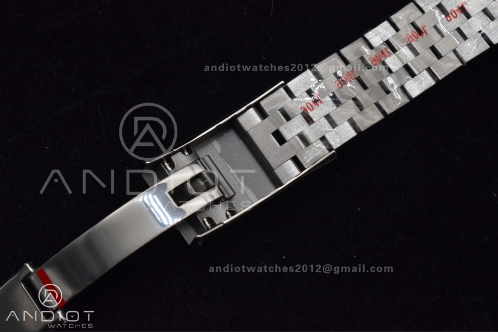 DateJust 36 126234 Clean 1:1 Best Edition 904L Steel Gray Dial Green Roman Markers on Jubilee Bracelet VR3235