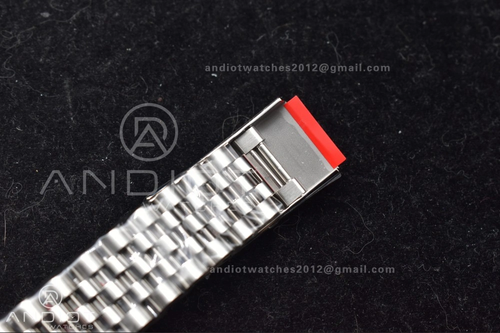 DateJust 36 126234 Clean 1:1 Best Edition 904L Steel Gray Dial Green Roman Markers on Jubilee Bracelet VR3235