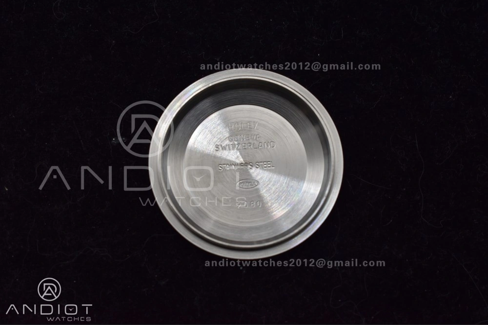 DateJust 36 126234 Clean 1:1 Best Edition 904L Steel Gray Dial Green Roman Markers on Jubilee Bracelet VR3235