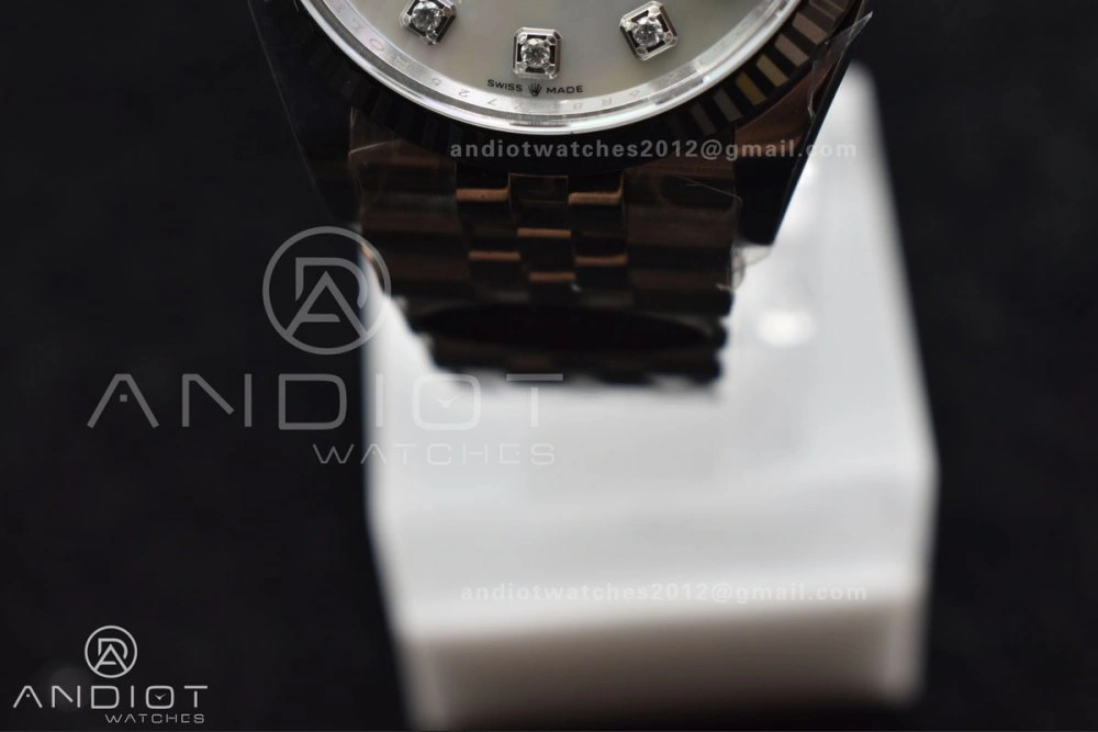 DateJust 36 126234 Clean 1:1 Best Edition 904L Steel White MOP Diamonds Dial on Jubilee Bracelet VR3235