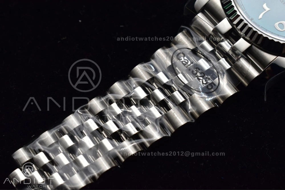 DateJust 36 126234 DIWF 1:1 Best Edition 904L Steel Tiffany Blue Dial Arabic Marker on Jubilee Bracelet SA3235