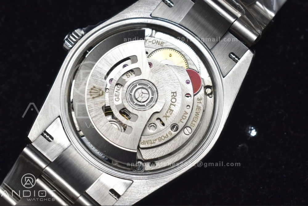 DateJust 36 DIWF 1:1 Best Edition 904L Steel Blue Diamonds Dial on Oyster Bracelet SA3235