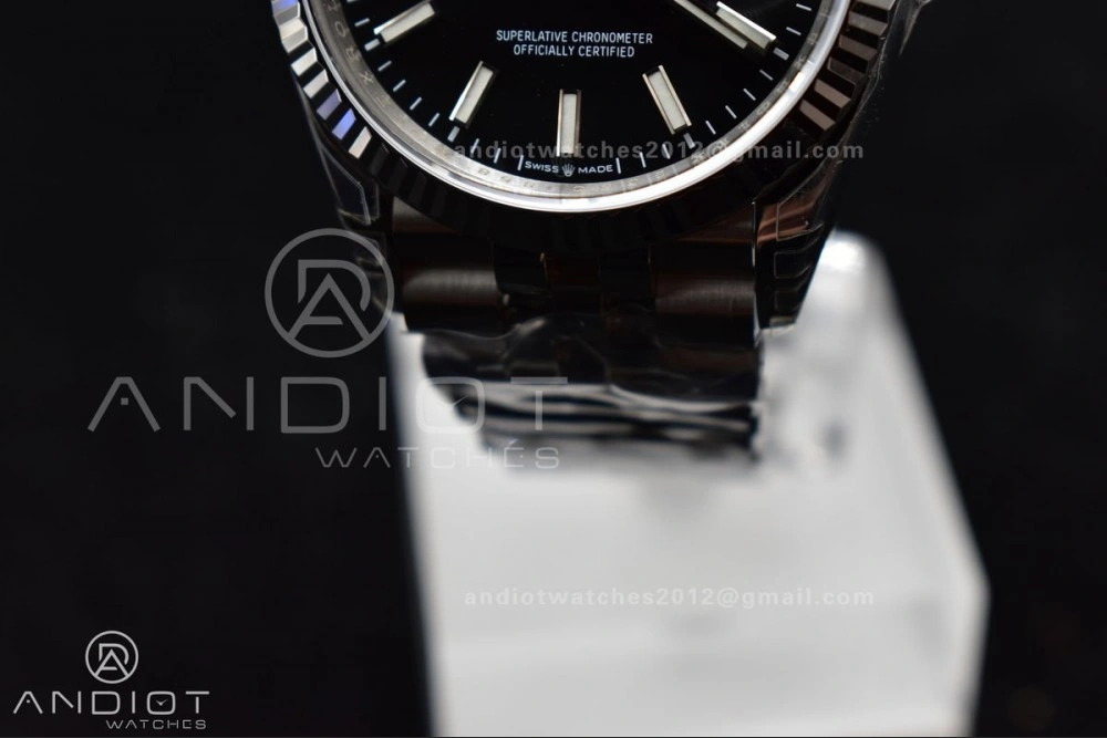 DateJust 36 SS 126234 VSF 1:1 Best Edition 904L Steel Black Stick Dial on Jubilee Bracelet VS3235