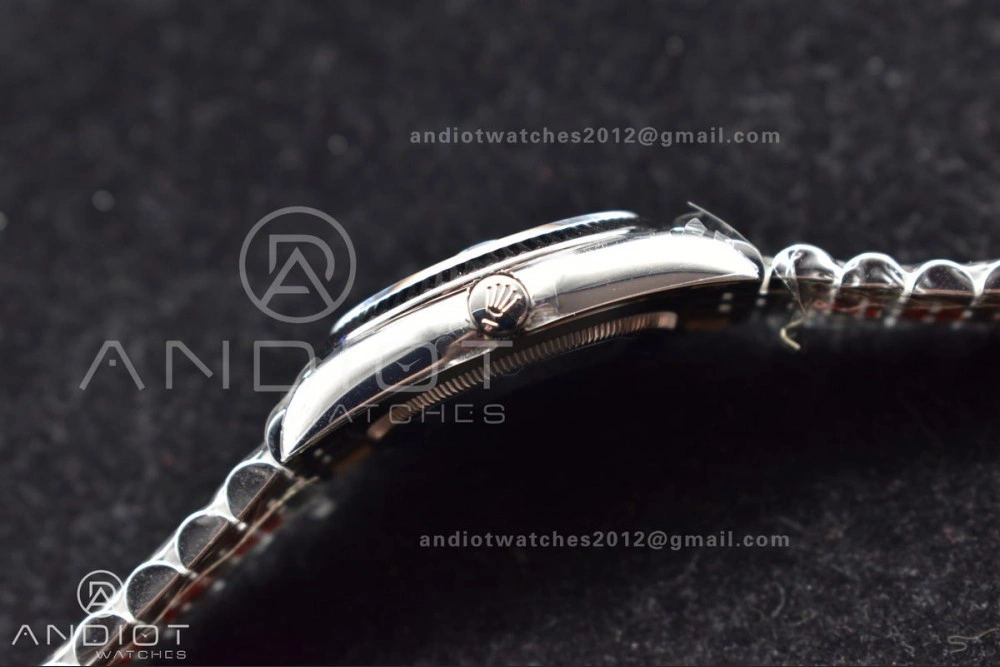 DateJust 36 SS 126234 VSF 1:1 Best Edition 904L Steel Blue Diamond Dial On Jubilee Bracelet VS3235