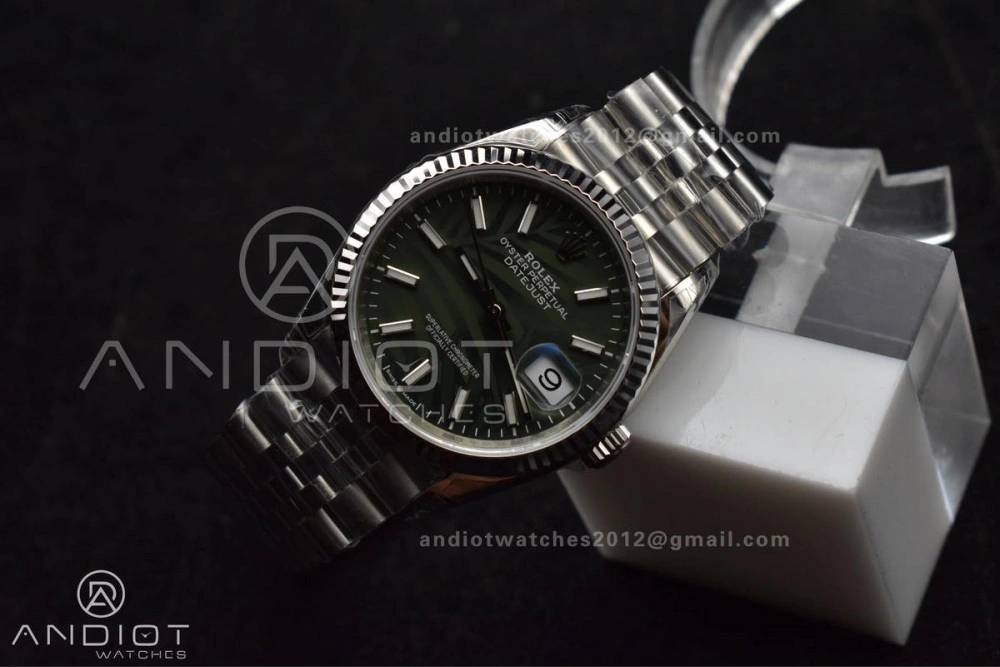 DateJust 36 SS 126234 VSF 1:1 Best Edition 904L Steel Green Leaf Dial on Jubilee Bracelet VS3235