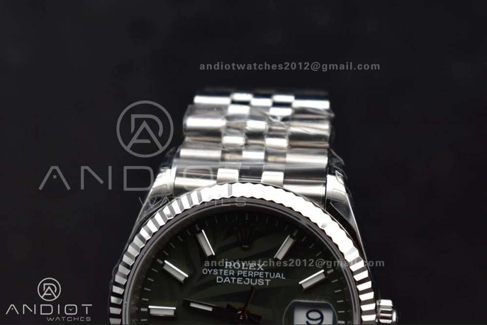 DateJust 36 SS 126234 VSF 1:1 Best Edition 904L Steel Green Leaf Dial on Jubilee Bracelet VS3235