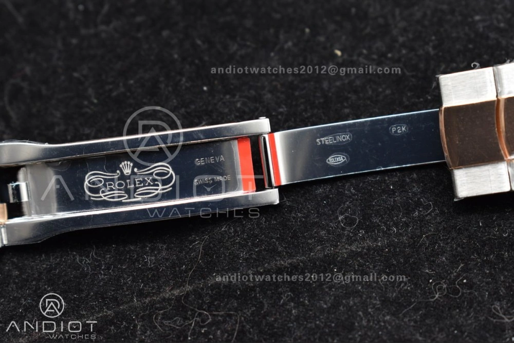 DateJust 36 SS 126281rbr VSF 1:1 Best Edition 904L Steel RG Roman Dial on Jubilee Bracelet VS3235