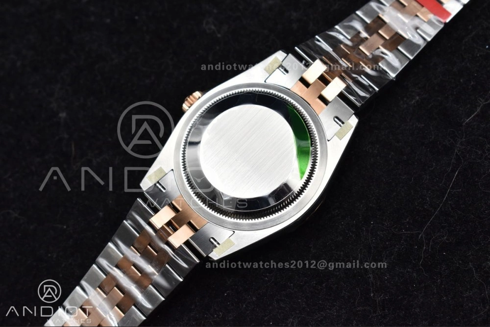 DateJust 36 SS 126281rbr VSF 1:1 Best Edition 904L Steel RG Roman Dial on Jubilee Bracelet VS3235