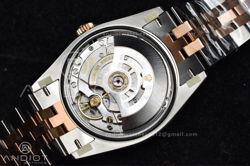 DateJust 36 SS 126281rbr VSF 1:1 Best Edition 904L Steel RG Roman Dial on Jubilee Bracelet VS3235