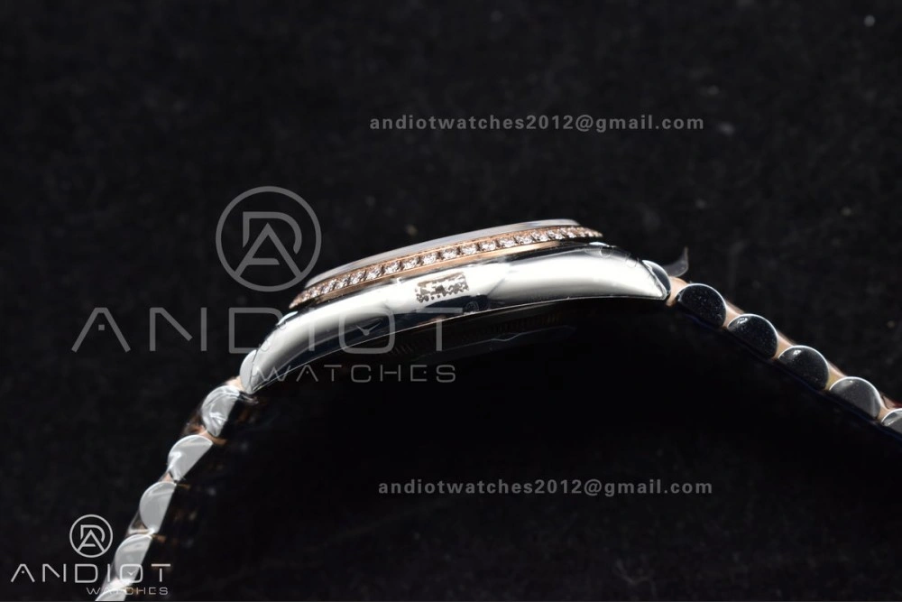 DateJust 36 SS 126281rbr VSF 1:1 Best Edition 904L Steel Silver Textured Dial on Jubilee Bracelet VS3235