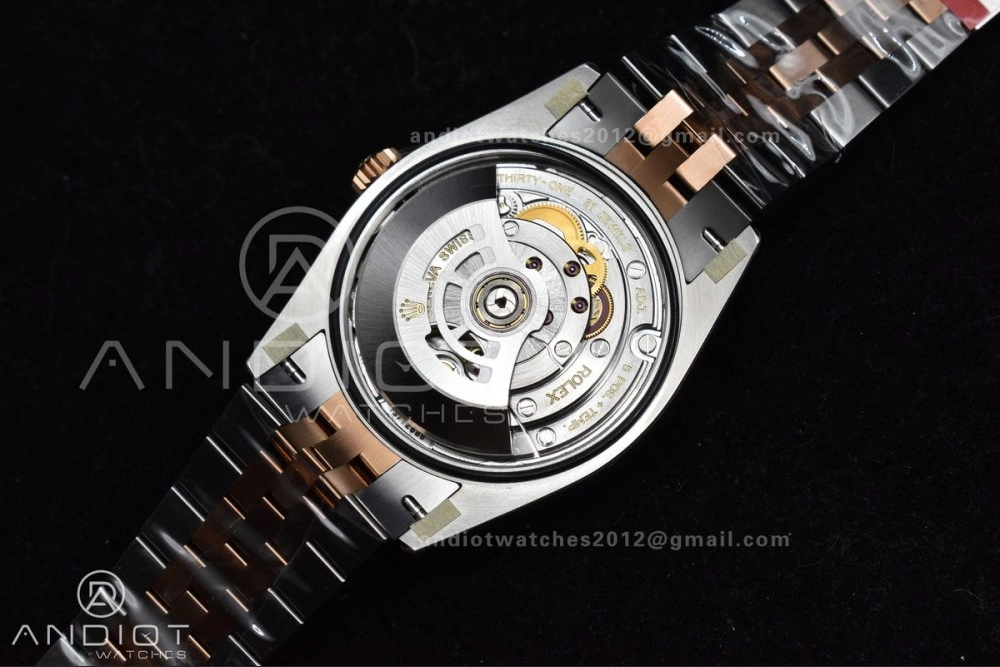DateJust 36 SS 126281rbr VSF 1:1 Best Edition 904L Steel Silver Textured Dial on Jubilee Bracelet VS3235
