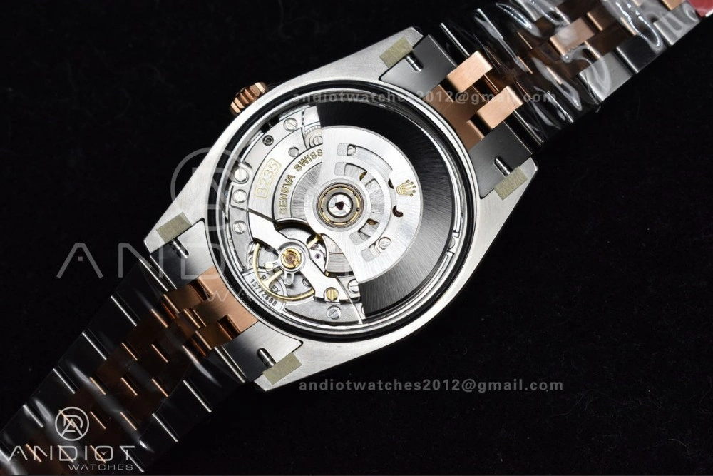 DateJust 36 SS 126281rbr VSF 1:1 Best Edition 904L Steel Silver Textured Dial on Jubilee Bracelet VS3235