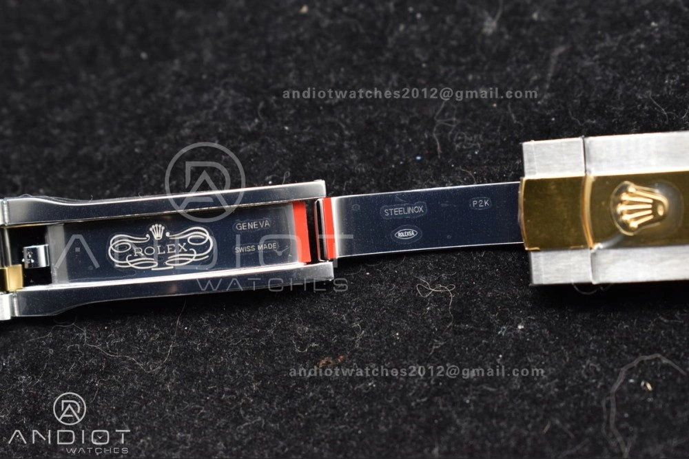 DateJust 36 SS 126283rbr VSF 1:1 Best Edition 904L Steel YG Textured Dial on Jubilee Bracelet VS3235