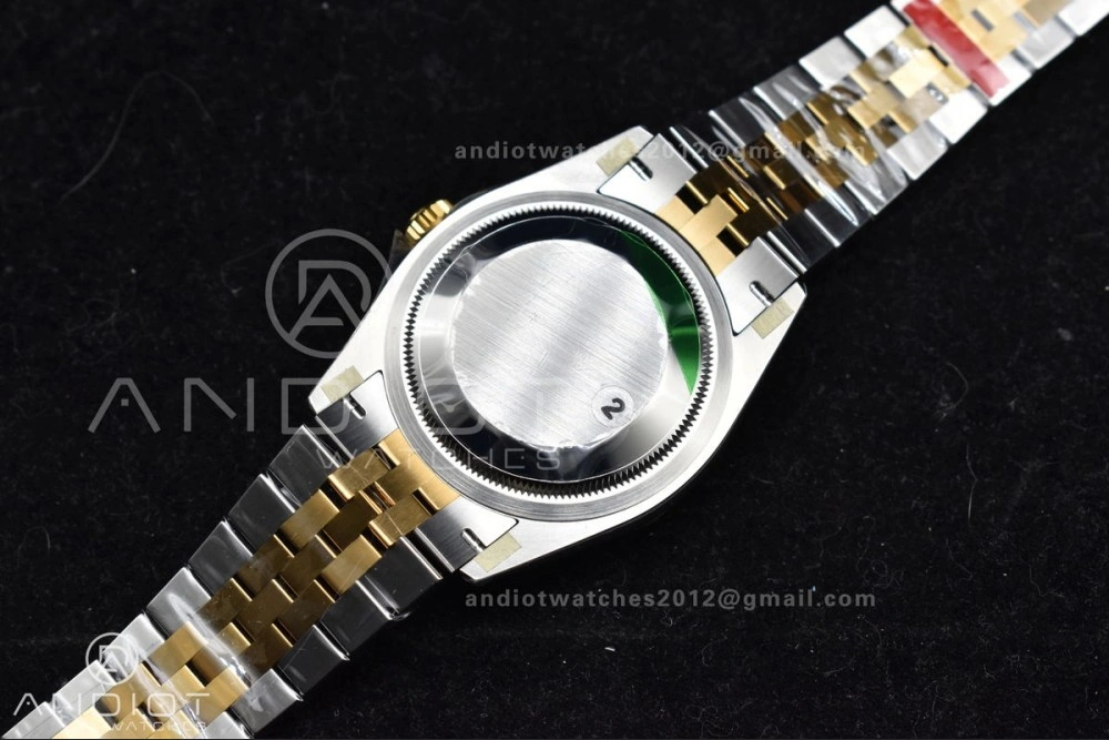 DateJust 36 SS 126283rbr VSF 1:1 Best Edition 904L Steel YG Textured Dial on Jubilee Bracelet VS3235