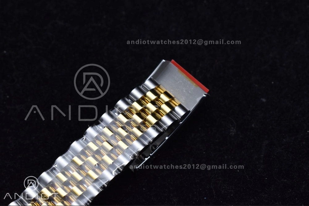 DateJust 36 SS 126283rbr VSF 1:1 Best Edition 904L Steel YG Textured Diamonds Dial on Jubilee Bracelet VS3235