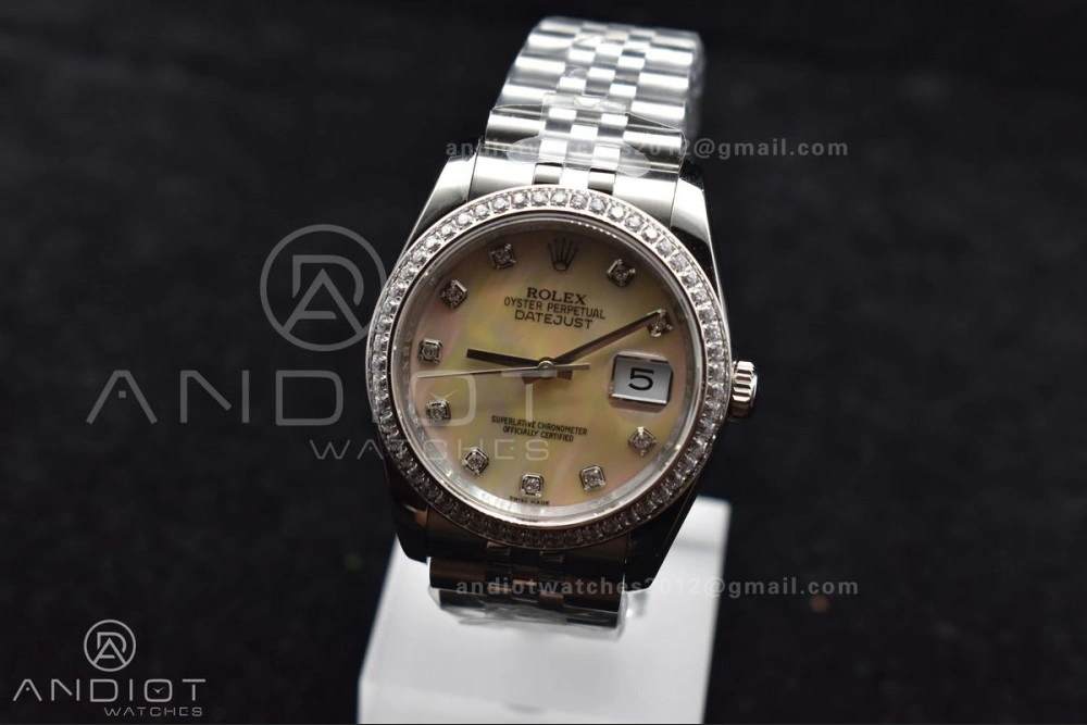 DateJust 36 SS BPF 1:1 Best Edition 316F Steel Oyster Dial On Jubilee Bracelet A2836