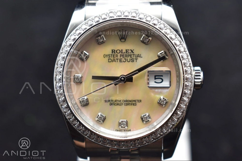 DateJust 36 SS BPF 1:1 Best Edition 316F Steel Oyster Dial On Jubilee Bracelet A2836