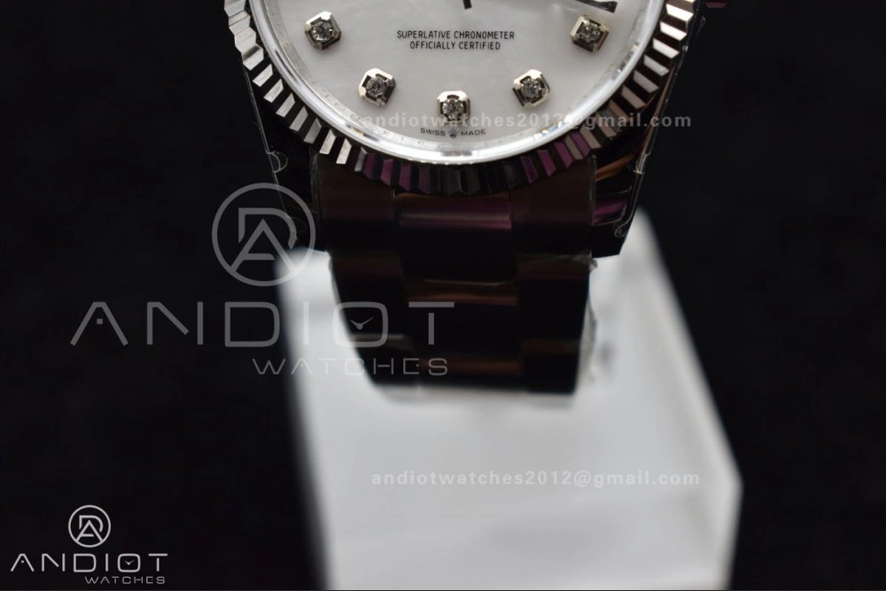 DateJust 36 SS BPF 1:1 Best Edition 316F Steel Oyster Diamond Dial On Jubilee Bracelet A2836