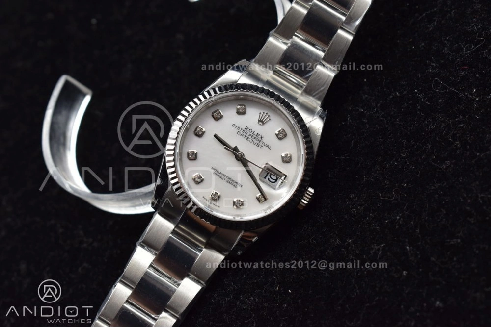 DateJust 36 SS BPF 1:1 Best Edition 316F Steel Oyster Diamond Dial On Jubilee Bracelet A2836