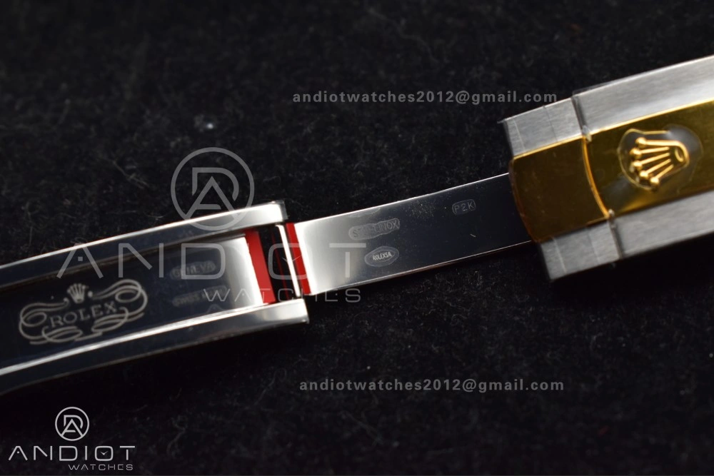 DateJust 36 SS RG 126231 VSF 1:1 Best Edition 904L Steel Gray Dial Green Roman Marker on Jubilee Bracelet VS3235