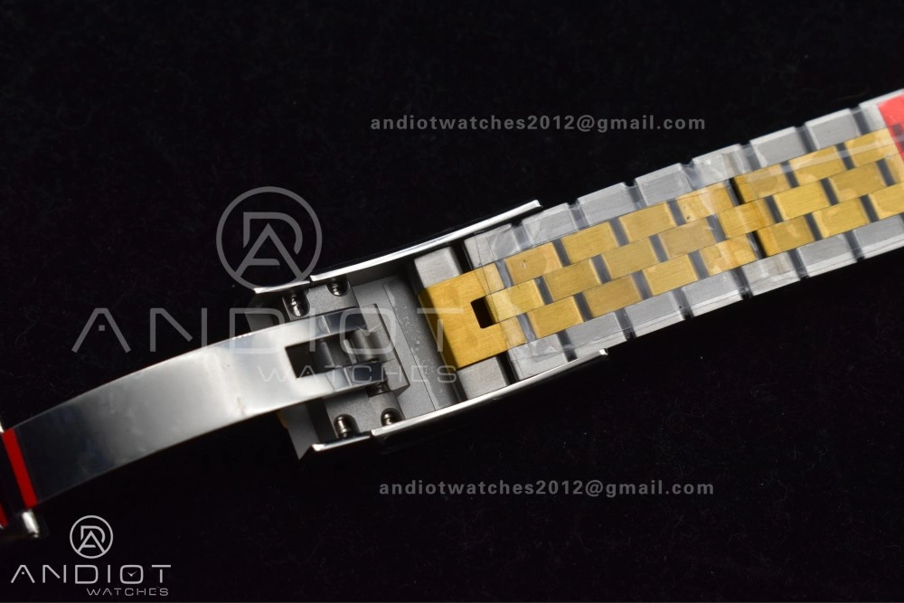 DateJust 36 SS RG 126231 VSF 1:1 Best Edition 904L Steel Gray Dial Green Roman Marker on Jubilee Bracelet VS3235