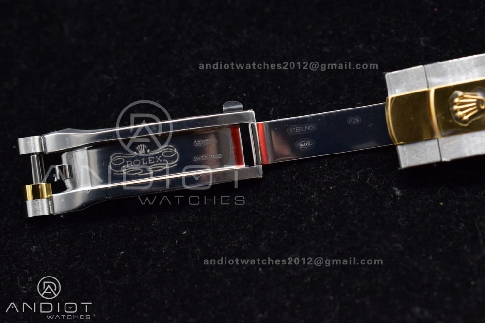 DateJust 36 SS YG 126231 VSF 1:1 Best Edition 904L Steel Gold Textured Dial on Jubilee Bracelet VS3235