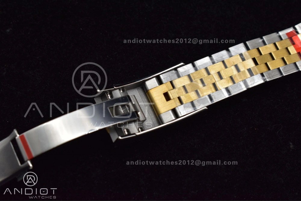 DateJust 36 SS YG 126231 VSF 1:1 Best Edition 904L Steel Gold Textured Dial on Jubilee Bracelet VS3235