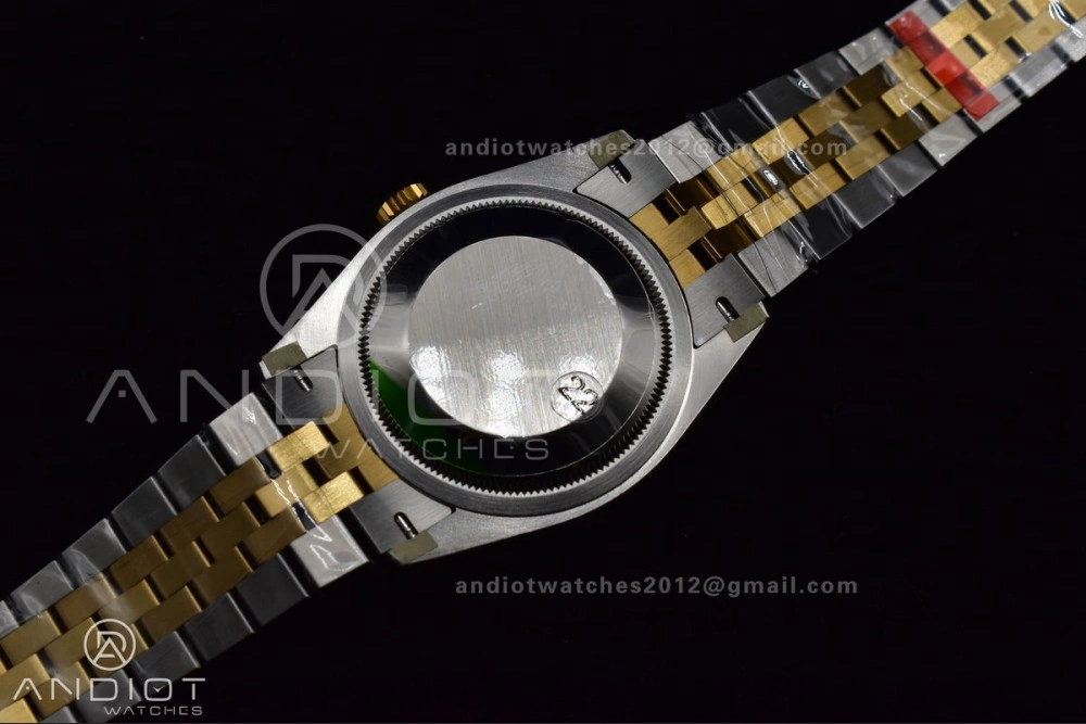 DateJust 36 SS YG 126231 VSF 1:1 Best Edition 904L Steel Gold Textured Dial on Jubilee Bracelet VS3235