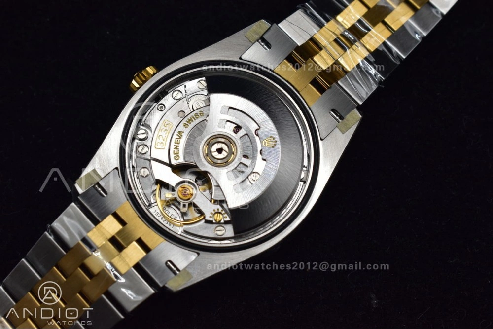 DateJust 36 SS YG 126231 VSF 1:1 Best Edition 904L Steel Gold Textured Dial on Jubilee Bracelet VS3235