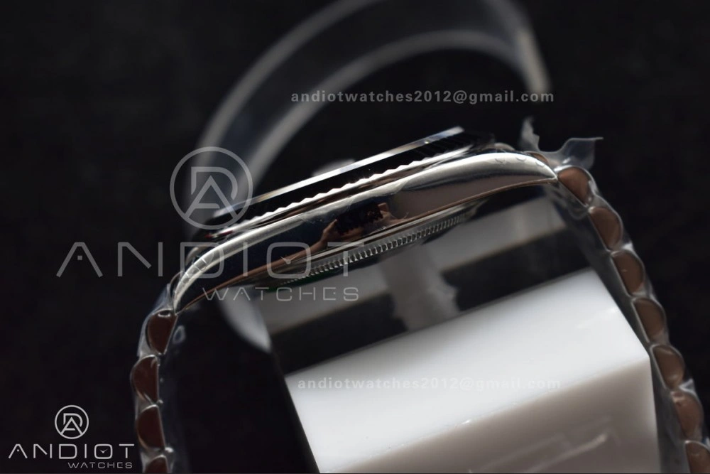 DateJust 41 126330 904L SS VSF 1:1 Best Edition Gray Dial Green Roman on Jubilee Bracelet VS3235