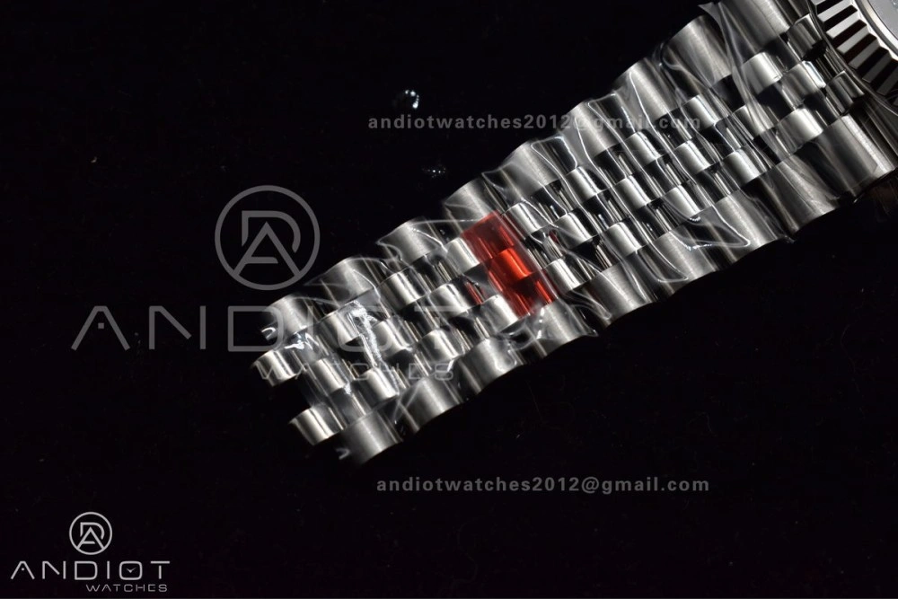 DateJust 41 126330 904L SS VSF 1:1 Best Edition Gray Dial Green Roman on Jubilee Bracelet VS3235