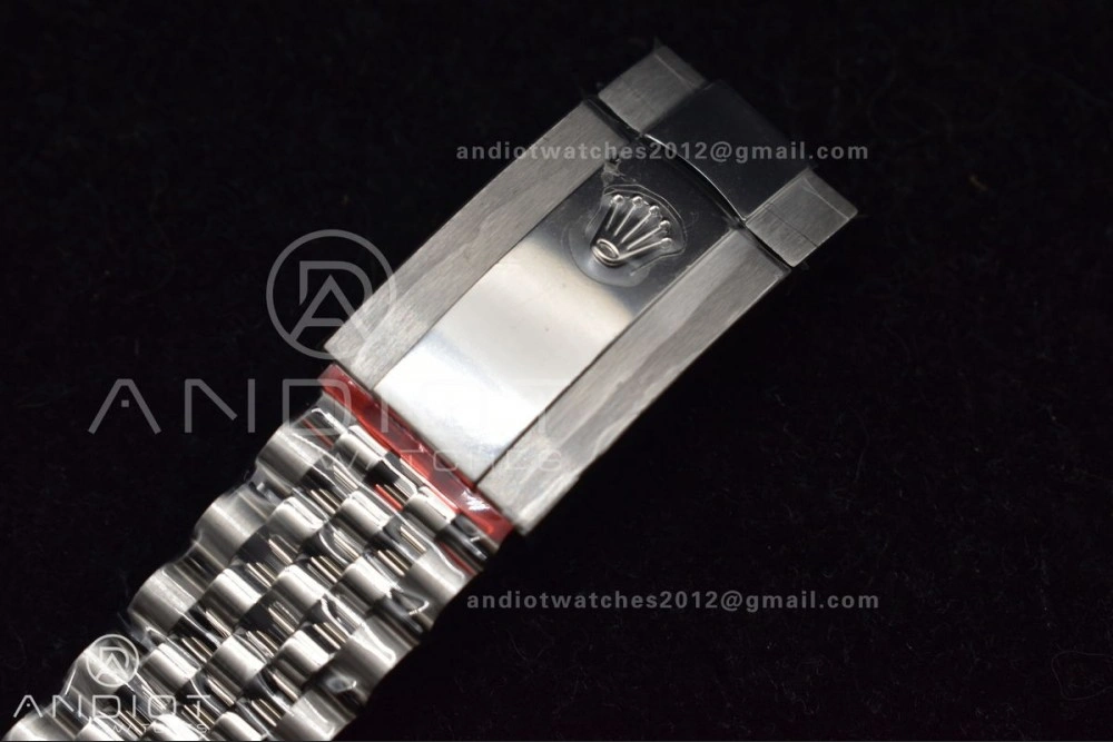 DateJust 41 126330 904L SS VSF 1:1 Best Edition Gray Dial Green Roman on Jubilee Bracelet VS3235