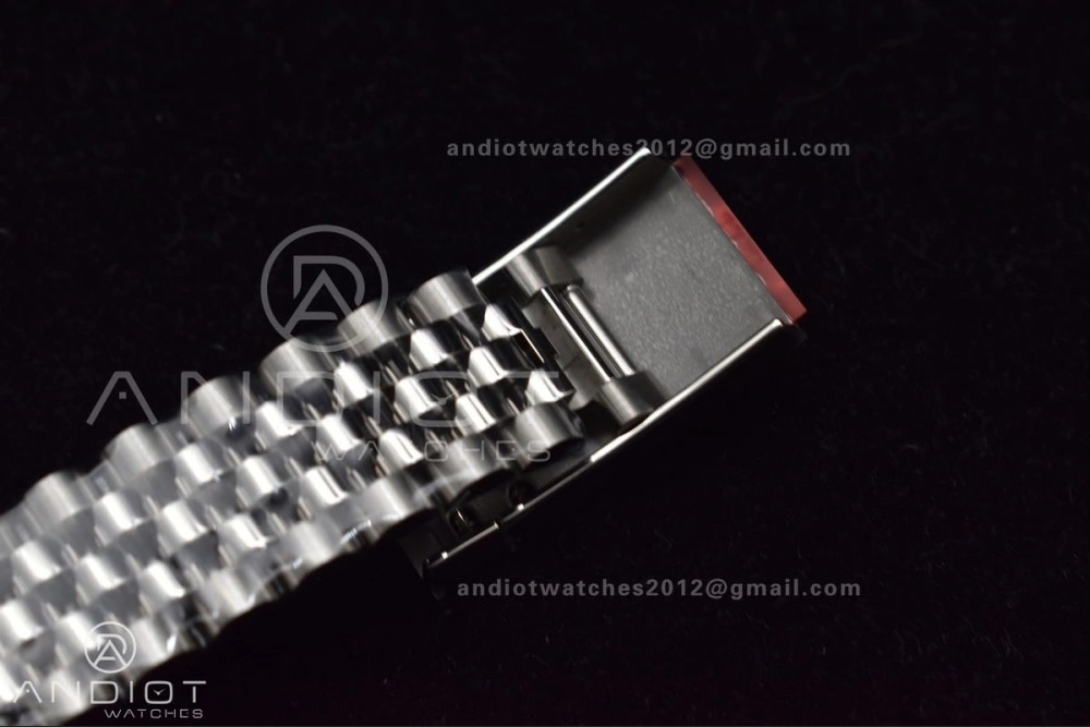 DateJust 41 126330 904L SS VSF 1:1 Best Edition Gray Dial Green Roman on Jubilee Bracelet VS3235