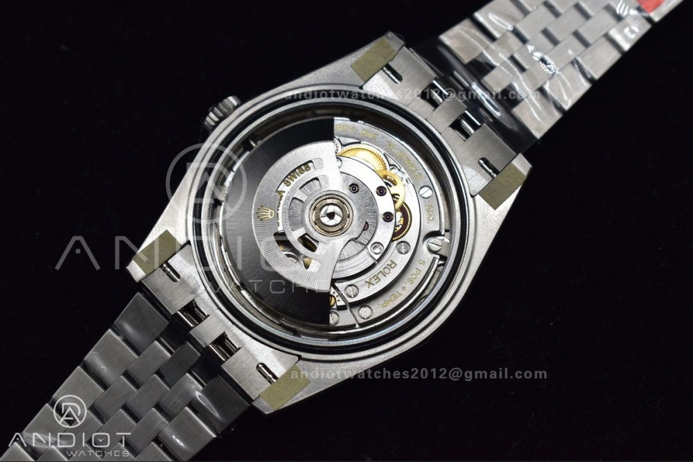 DateJust 41 126330 904L SS VSF 1:1 Best Edition Gray Dial Green Roman on Jubilee Bracelet VS3235