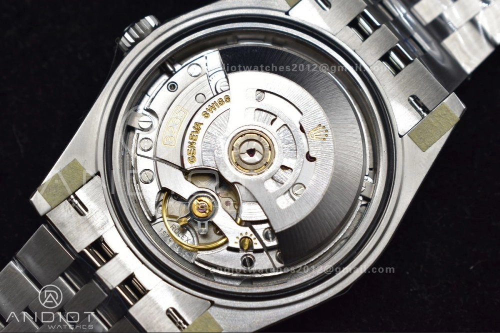 DateJust 41 126330 904L SS VSF 1:1 Best Edition Gray Dial Green Roman on Jubilee Bracelet VS3235