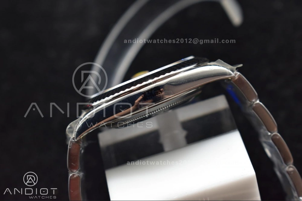 DateJust 41 126330 904L SS VSF 1:1 Best Edition Gray Dial Green Roman on Oyster Bracelet VS3235