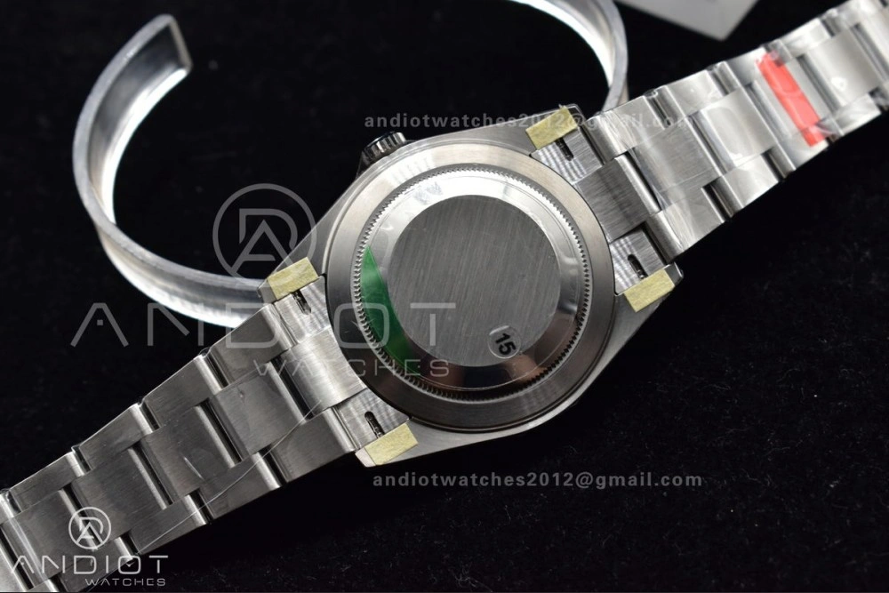 DateJust 41 126330 904L SS VSF 1:1 Best Edition Gray Dial Green Roman on Oyster Bracelet VS3235