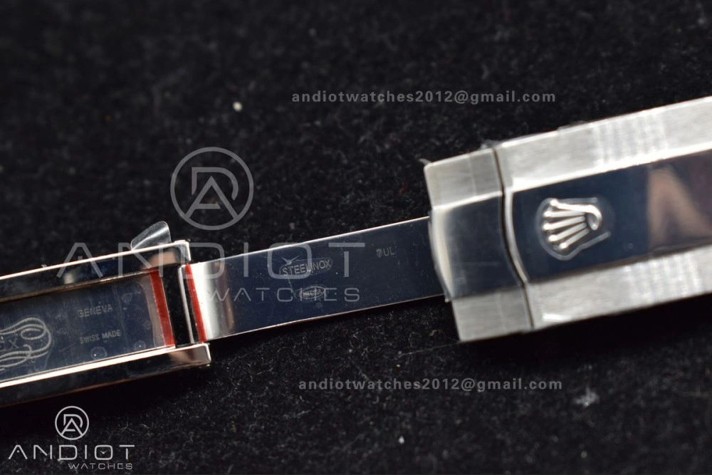 DateJust 41 126330 904L SS VSF 1:1 Best Edition Gray Dial Green Roman on Oyster Bracelet VS3235