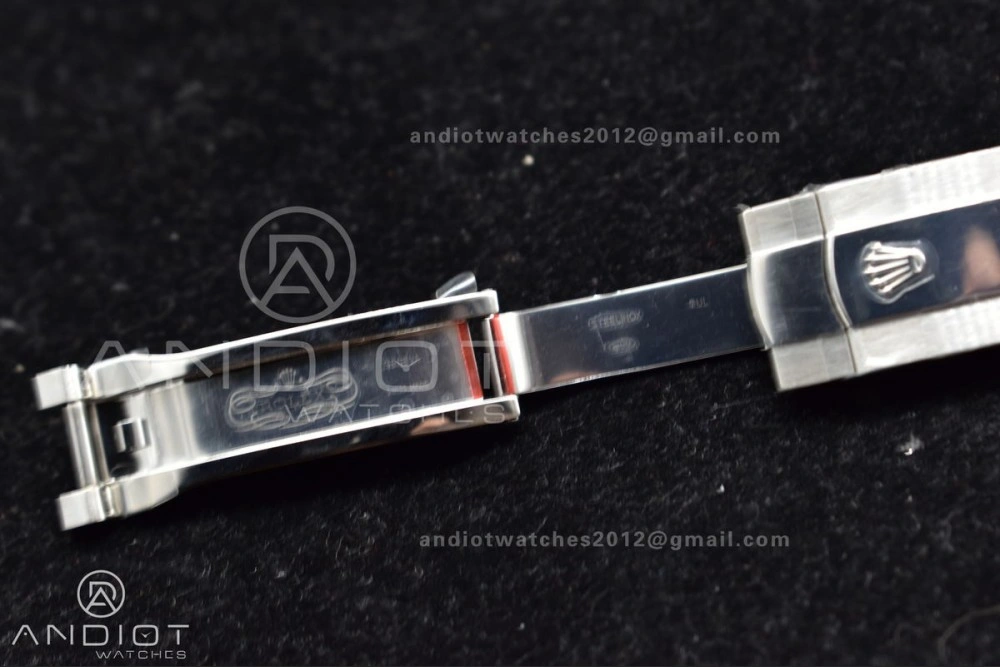 DateJust 41 126330 904L SS VSF 1:1 Best Edition Gray Dial Green Roman on Oyster Bracelet VS3235