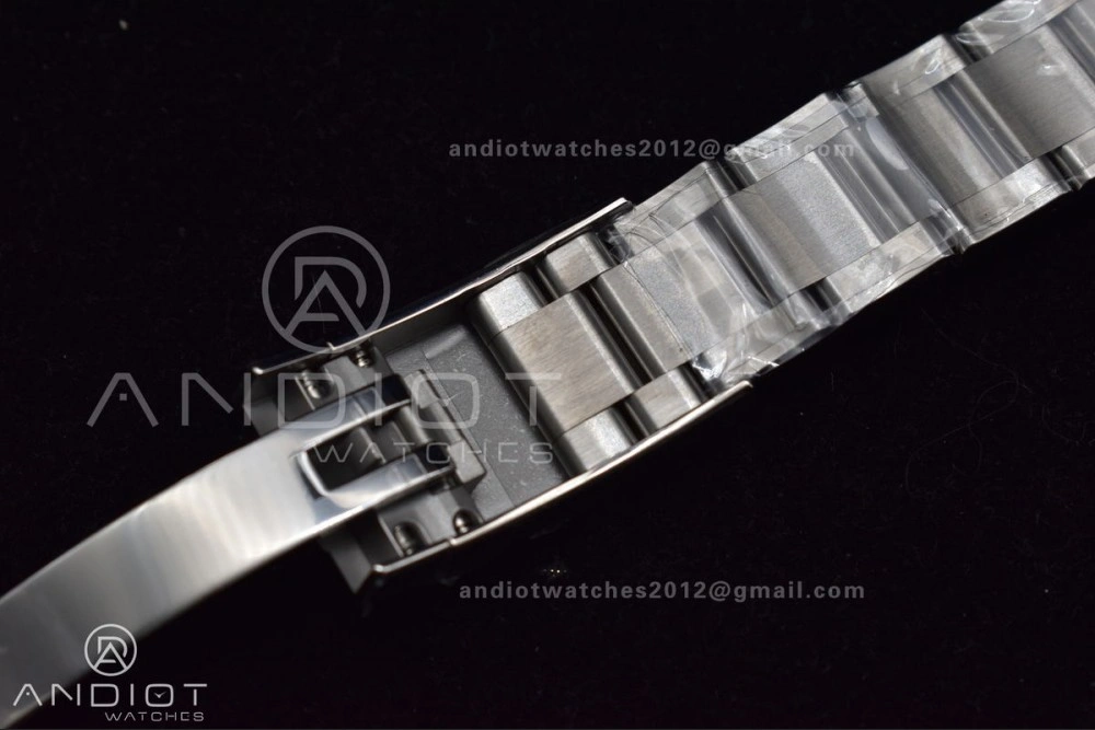 DateJust 41 126330 904L SS VSF 1:1 Best Edition Gray Dial Green Roman on Oyster Bracelet VS3235