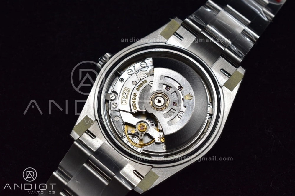 DateJust 41 126330 904L SS VSF 1:1 Best Edition Gray Dial Green Roman on Oyster Bracelet VS3235