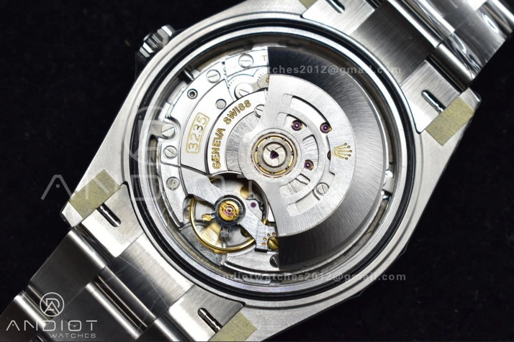 DateJust 41 126330 904L SS VSF 1:1 Best Edition Gray Dial Green Roman on Oyster Bracelet VS3235